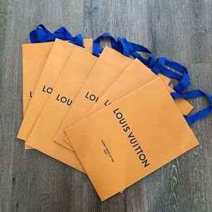 Louis Vuitton Paper Bag Set of 6